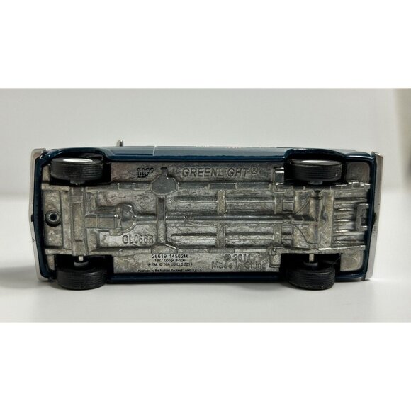 Percy’s Threads Greenlight 2011 Die Case 1977 Dodge B-100 Van Blue Green Color - Picture 3 of 7